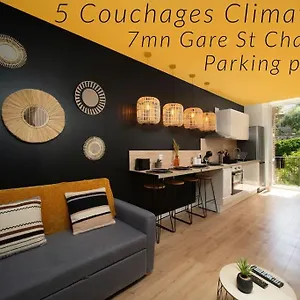  Apartamento Air Conditioning Balcony 5 Couchages